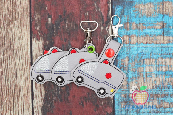 Ambulance ITH Key Fob Pattern: A Designer's Review