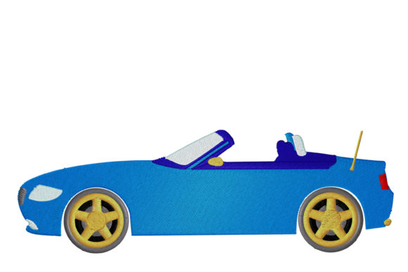 Cabrio Fast Car Embroidery Design Review