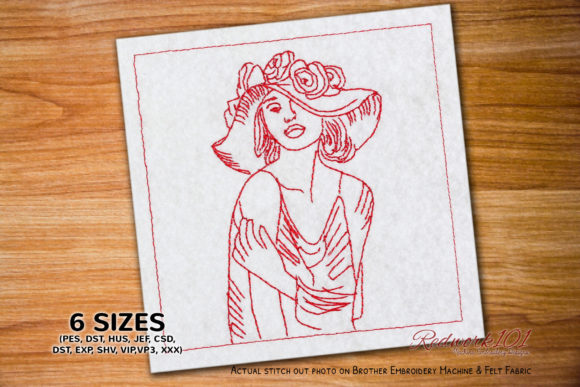 Girl Posing for Photographer: A Seasonal Embroidery Review