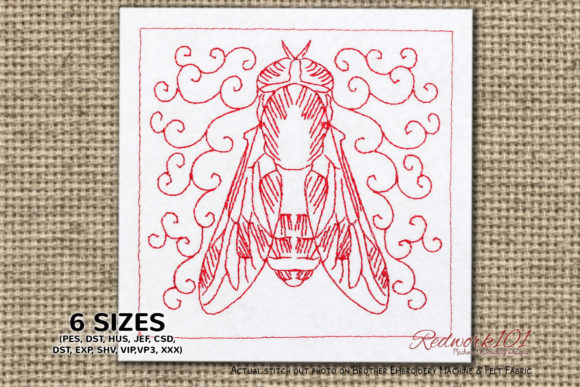 Horsefly: A Unique Pick for Seasonal Embroidery