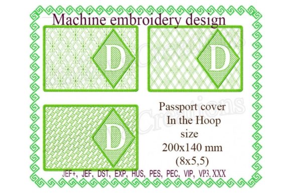 In the Hoop Passport Cover - D Review for Boutique Apparel