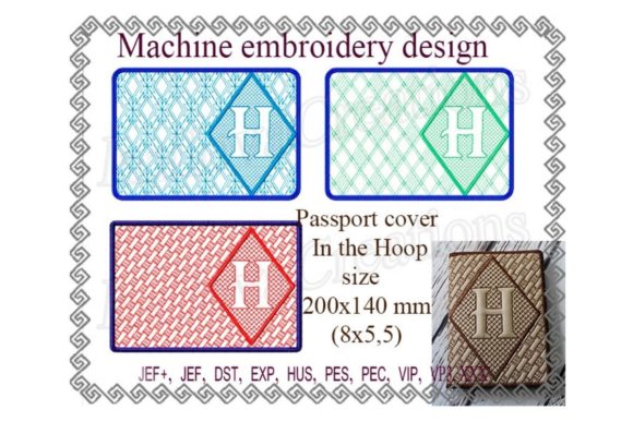 In the Hoop Passport Cover - H: A Holiday Review
