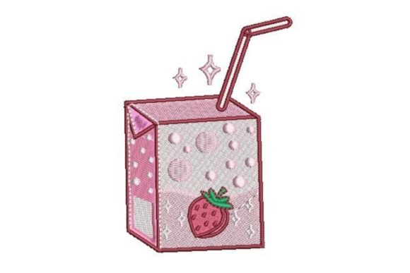 Kawaii Strawberry Milkshake Design Review