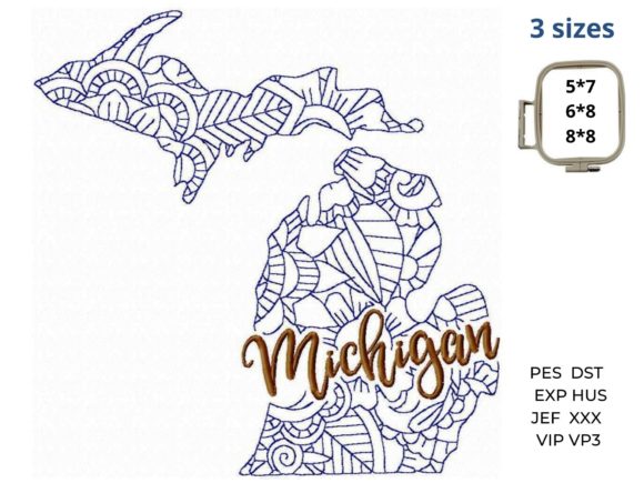 Michigan State: The Perfect Holiday Embroidery Design