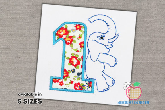 Reviewing 1st Birthday Elephant for Small Business Merch