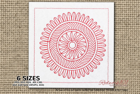 Round Mandala Embroidery Review