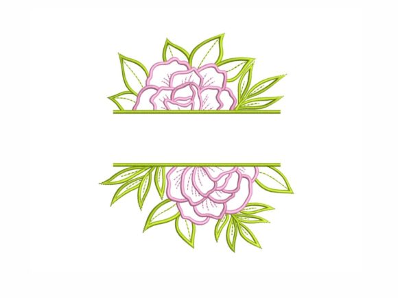 Split Flower Embroidery Design Review