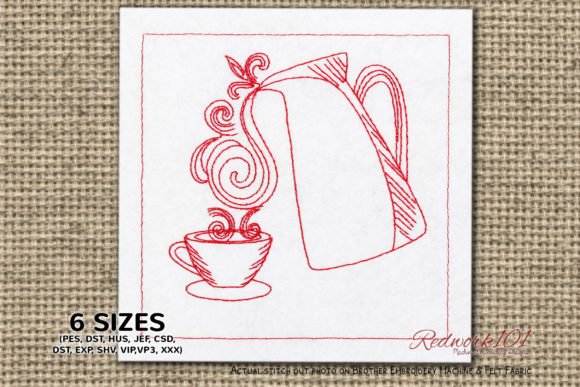 Tea Kettle with Pour Embroidery Review
